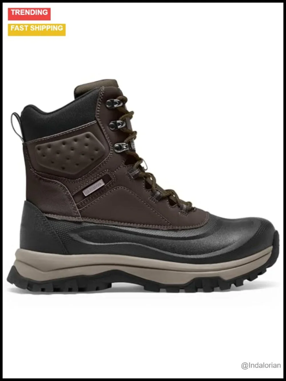 Men's Insulated Waterproof Winter Snow Boots 3M Thinsulate Durable